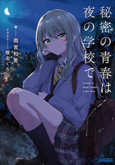 秘密的青春在夜晚的學校里